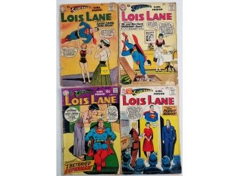 10 Cent DC Comics Superman's Girlfriend Lois Lane Comic Books: #12, 19, 24, 98