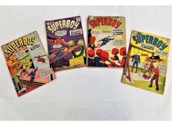 10 Cent DC Comics 1960 & 1961 Superboy Comic Books #85, 88, 89, 92