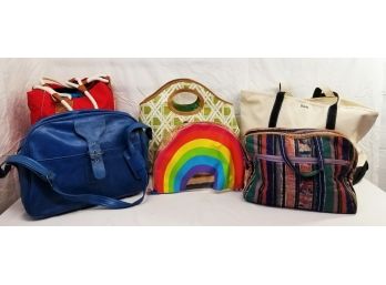 Six Multi Purpose Totes, Bass, Anna Griffin, Gap And More