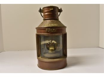 Vintage Tung Woo Steamship Lantern