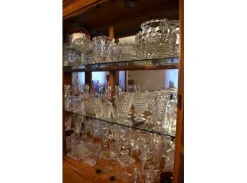 Fostoria Crystal In American Cubist Pattern And More
