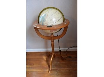 Thomas Pacconi Classics Lighted Globe On Pedistal