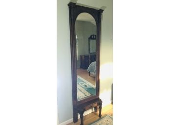 Hardwood Full Length Dressing Mirror 27x10x93 See Pictures Of Condition