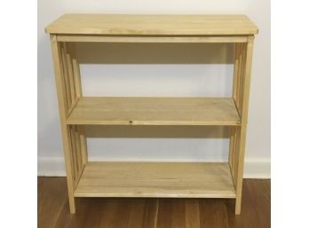 3 Shelf Bookcase A, Light Blonde Hardwood