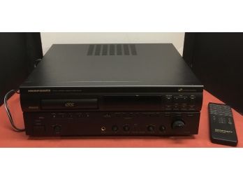 Marantz Digital CD Cassette Player DD-82U W Remote