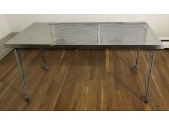 Stainless Steel Table W Casters