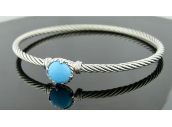 David Yurman Chatelaine Bracelet With Turquoise