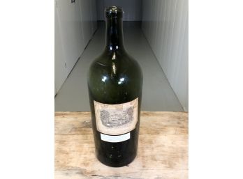Incredible RARE Magnum Wine Bottle 1960 CHATEAU LAFITE ROTHSCHILD - Very Cool Piece !