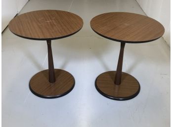 Amazing Pair Of Small MCM / Midcentury Tables - Not End Tables - GREAT PAIR Of Tables