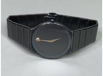 Fantastic Vintage ULTRA THIN Watch By MOVADO - Very Light & Thin - Works Perfect - New Battery - Great Watch