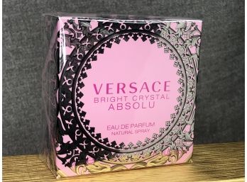 Fabulous VERSACE - BRIGHT CRYSTAL Absolu Perfume - GREAT GIFT ITEM - .3oz / 10ml - GREAT STOCKING STUFFER