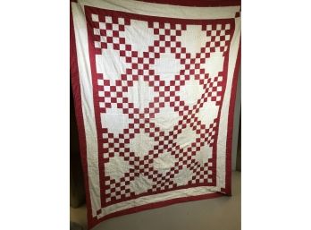 Group Lot Of Five (5) Vintage / Modern Country Quilts - Great Lot - FIVE QUILTS FOR ONE BID !