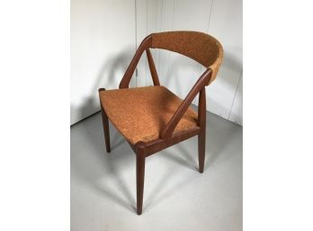 Fantastic All Original MCM / Midcentury Modern Danish Chair - Incredible Lines - Original Upholstery
