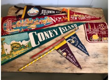 Incredible Rare Group Of New York / New York Worlds Fair 1940 - Also Coney Island & Atlantic City GREAT LOT !
