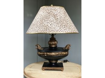 Paid Over $400 - Fabulous Decorator Lamp From LILLIAN AUGUST - Like New Condition Comes With Lamp Shade NICE !