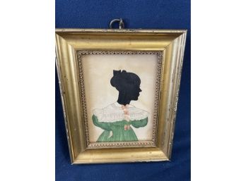 Evelyn Saczawa Dubiel Watercolor Portrait Silhouette