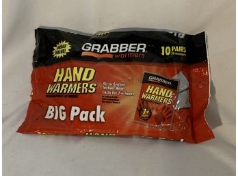 Package Of 10 Pairs - Hand Warmers NEW SEALED IN PACKAGES