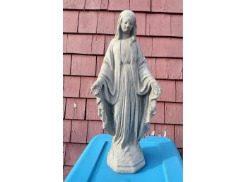 Solid Cement Virgin Mary