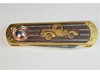 Franklin Mint Ford 1940 Truck Pocket Knife NEW