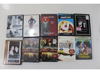 10 DVD Lot L