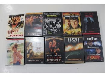 10 DVD Lot K