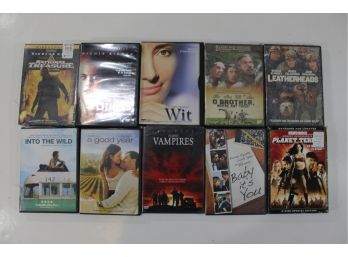 10 DVD Lot Q