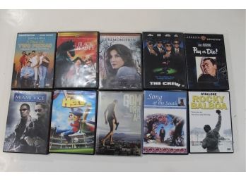 10 DVD Lot P