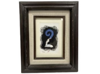 Signed & Numbered 'Number Two' By Erte