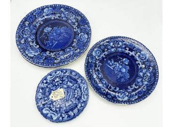 Staffordshire 'Beehive' By Stevenson And Williams Circa 1820 - 4 Piece Set