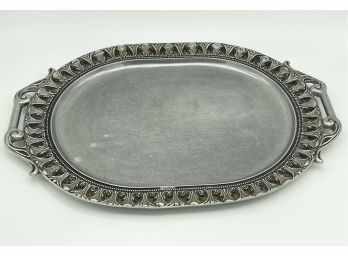 Carson Industries Statesmetal Pewter Serving Platter