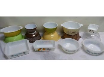 Huge Variety Of Pyrex *Mixing Bowls, Casserole Dishes, Divided Dish*
