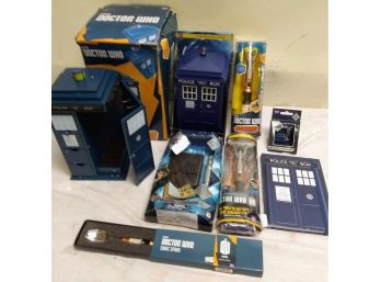 Collection Of Dr. Who Items - Most New