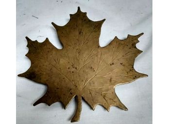 Maple Leaf Trivet Hand Made At The Art Shop