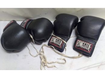 Two Sets Of Ringside Boxing Gloves