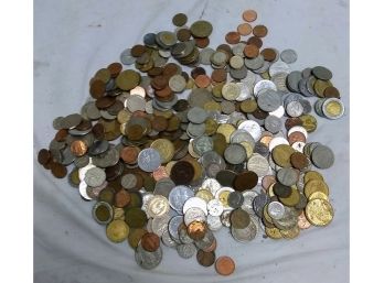 Over Five Pounds Of Un-Searched Foreign Coins