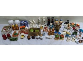 Huge Collection Of Salt And Pepper Shakers