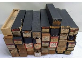 Grouping Of Antique Piano Rolls