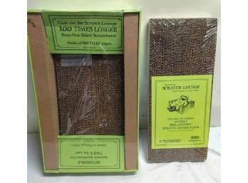 Recycled Cardboard Cat Scratch Lounge & Refill *New*