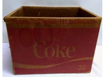 Vintage Cardboard Coke Box