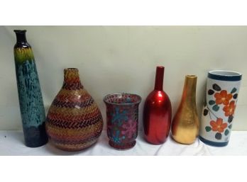 Six Vases/Home Decor