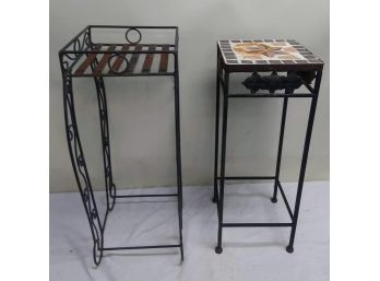 Two Plant Stands