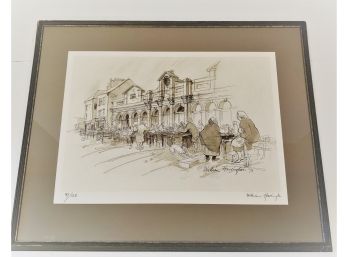 1973 William Harrington (b 1941) Hand Signed Limited Edition Lithograph #97/125