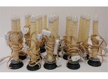 GROUP OF 20 Electric Candle 9' Lights