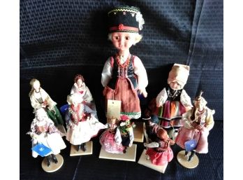Vintage Cepelia Polish Doll Lot