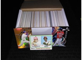 Lot Of Over 400 Boston Red Sox Baseball Cards