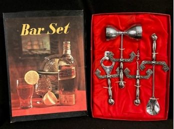 Four-piece Vintage Bar Set