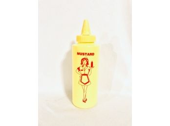 Kitchy Diner-style Mustard Bottle