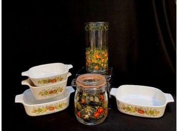 Vintage Spice Of Life CorningPyrex Collection