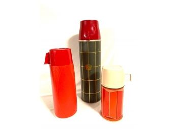 Vintage Thermos Trio