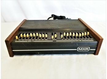 MXR 114 Stereo Graphic 2 Channel 10 Band Equalizer